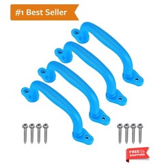 Set of 4 Safety Playground Handles,Swing Set Kids Safety Hand Grips for Plays…