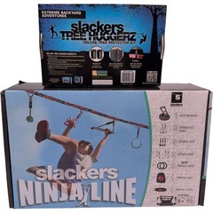 b4 Adventure Slackers NinjaLine 50ft Kit with Tree Huggerz Deluxe Protector New