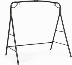 Upgraded Metal Porch Swing Stand with Antique Bronze Finish, Heavy Duty 660 LBS