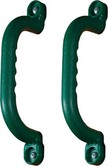 Gorilla Playsets 07-0005-G Plastic Safety Handle Pair Swing Set Attachment – Gre