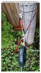 150′ Zip Line Kit, Trolley, Cable Ride, High Quality Zipline, Made in USA!