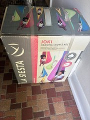 La Siesta Joki Hanging Crow Nest Swing Pod Chair Kids Hammock New Sealed