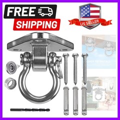 Stainless Steel Heavy Duty Swing Hanger with Smooth Swing Bearings 180° Ceili…