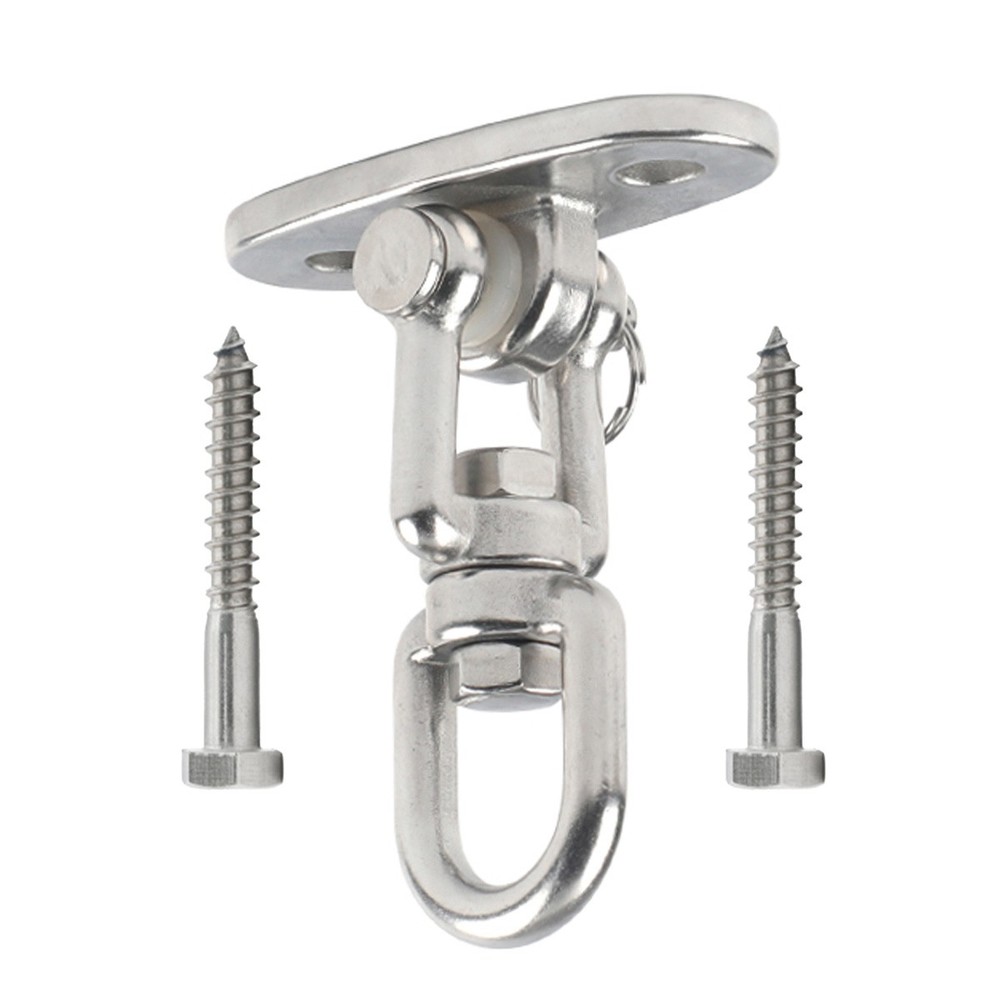 304 Stainless Steel Heavy Duty Swing Hangers 360° Swivel Hook Hanger Hammock