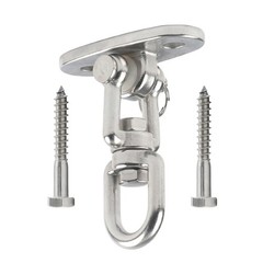 304 Stainless Steel Heavy Duty Swing Hangers 360° Swivel Hook For Hammock