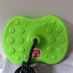 STEP 2 Super Cool Green Disc Swing w/ 7 Foot Rope 2009 New Without Box