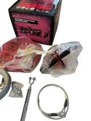 Slackers 90 ft Hawk Zip Line Kit Seated Zip Line 250lbs
