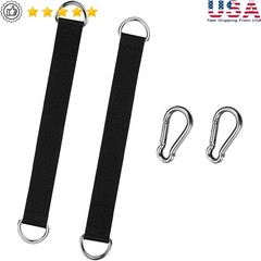 Tree Swing Strap Heavy Duty Easy Install Outdoor Equipment Triceps Rope 220lbs