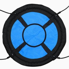 USED 40″ Kids Round PE Rope Tire Saucer Oxford Tree Web Net Swing Nest, 440lbs,