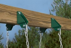 Brand New Brackets (4) for Swing Set with NO Hardware from Playstar