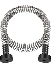 New-Stopper Kids Backyard Zip Line Spring Stop Brake Kit System 5.3ft