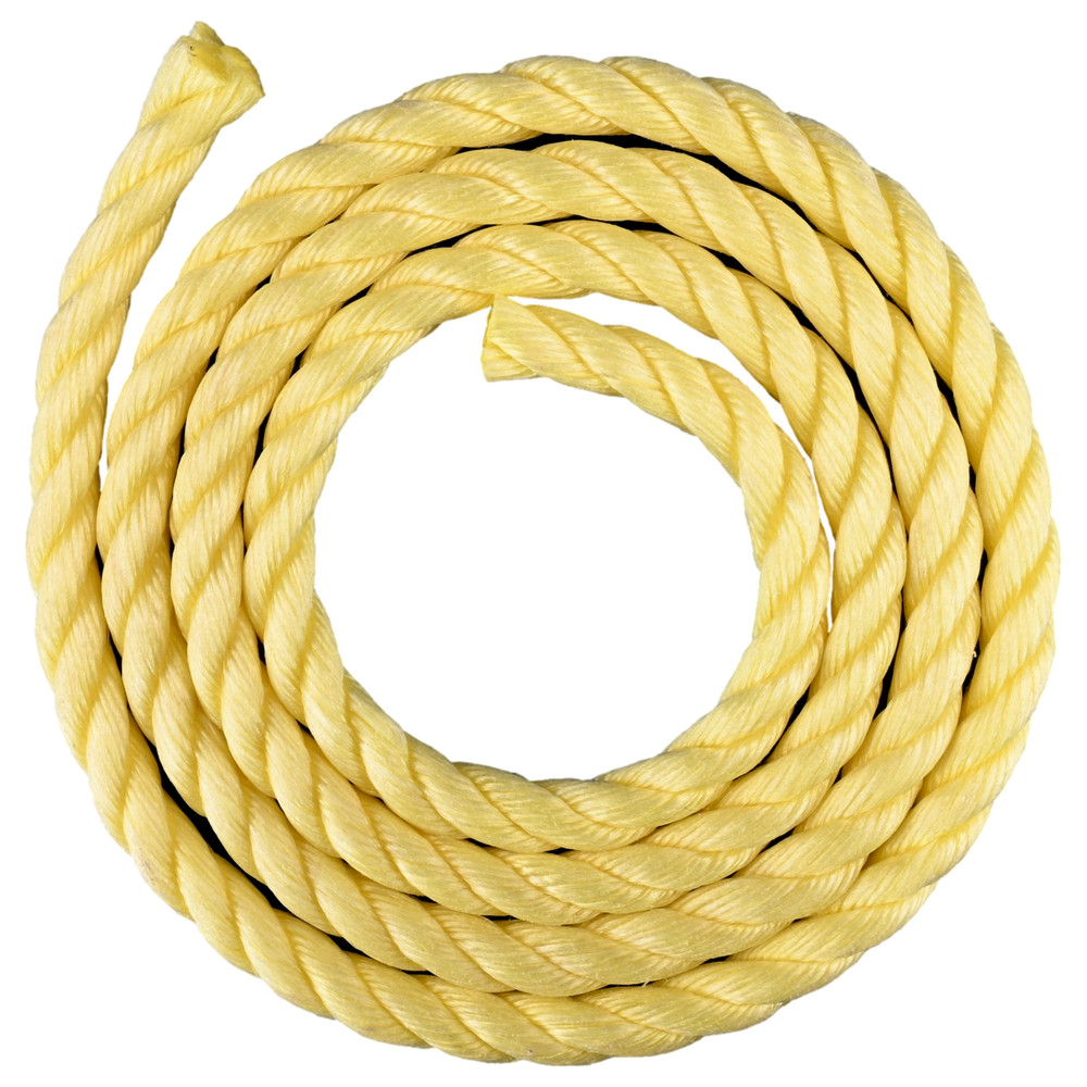 SWING SET STUFF 10′ of 1″ POLYPROPYLENE YELLOW ROPE park fort accessories 0066