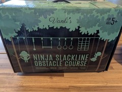 Ninja 50FT Slackline Removable Hanging Loops for Ninja Obstacles Brand New