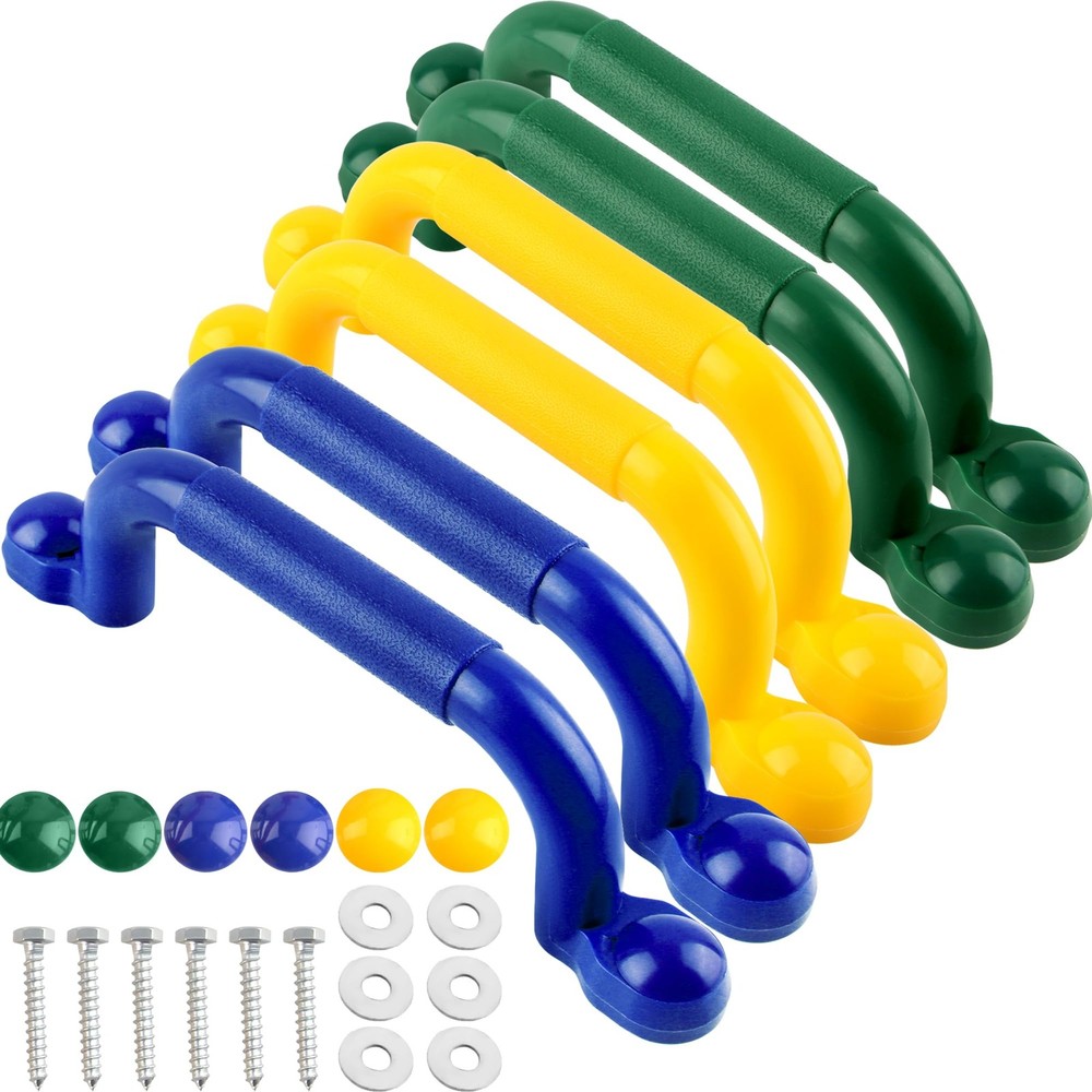 6 Pcs Kids Swingset Handle Plastic Playground Safety Handles Outdoor Playset …