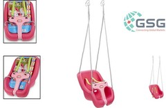 FAMILY-SAFE MAGENTA 2-IN-1 SNUG ‘N SECURE BABY SWING