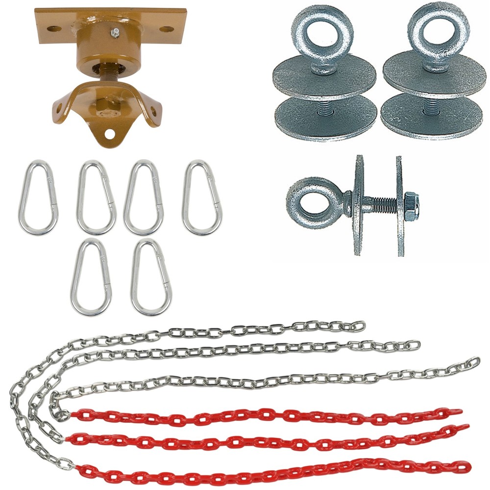 SWING SET STUFF INC. HEAVY-DUTY TIRE SWIVEL KIT RED playground fun toy kids 0303