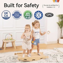 Pikler Triangle Set Indoor/Outdoor Kids Climbing Toy