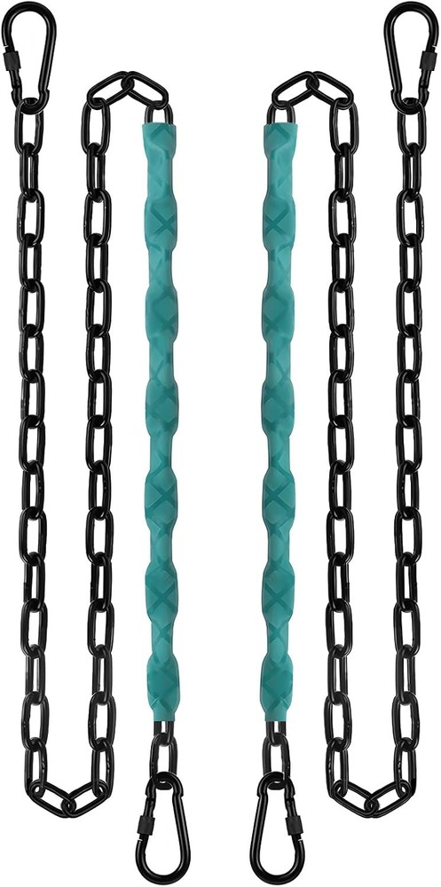 64inch Hanging Swing Chair Chain (2)+ 4 Free Quick Links 1000LB Load Bearing