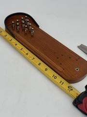 VINTAGE MINI EXECUTIVE BOWLING SET GAME TOY BOXED