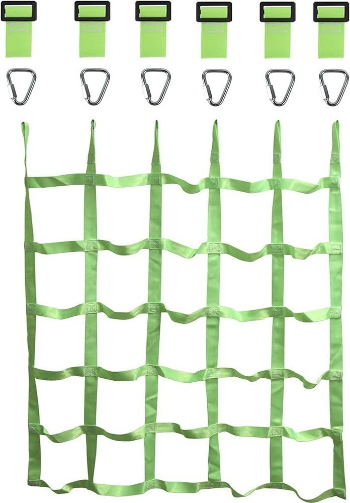 Climbing Net for Kids Outdoor,Climbing Cargo Net Kids Playground,Ninja Line A…