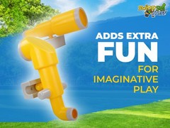 SWING SET STUFF INC MONOCULAR COMBO KIT (YELLOW) equipment attachment wood 0299