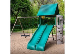 Lifetime 91079 Big Stuff Two-Slide Swing Set