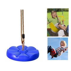 Heavy Duty Plastic Disc Tree Swing With PE Rope For Kids Children Outdoor P OXPN