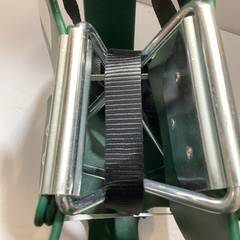 Toddler Swing Seat High Back Green Bucket Seat 3 Point Seat Belt For Safety