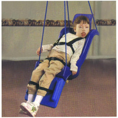 Full Support Swing Seat with Pommel, Complete with Head and Leg Rest, Large (Adu