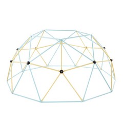 VEVOR Climbing Dome 10FT Geometric Dome Climber 1000LBS Loading Kids Jungle Gym