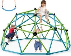Easyego Climbing Dome, 10FT Jungle Gym with Swing for Kids 3 to 10 – EE-BQPJ