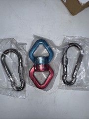 AusKit Blue Red Swing Swivel 30 KN Safest Rotational Device Hanging Accessory