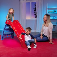 Light-Up First Slide for Kids – Indoor/Outdoor Fun, Red