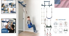Doorway Gym Indoor Playground – Blue