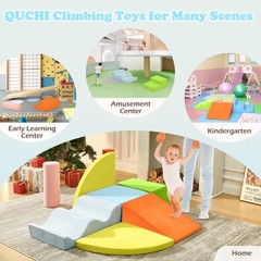 Climbing Toys for Toddlers, Toddler Climbing Toys Indoor, 7-Piece Soft Foam C…