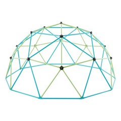 Uimoso 10FT Geometric Dome Climber with Swing and Hammock for Outdoor Play