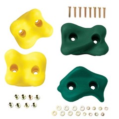 Swing-N-Slide WS 4781 Set of Twelve Climbing Rocks with Hardware – Accessorie…