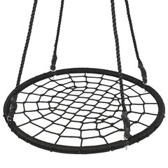 40″ Kids Spider Web Tree Net Swing Set Detachable EZ Set Patio Playground Indoor