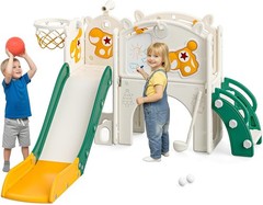 Toddler Slide Kids 11 in 1 Kids Slide Toddlers Baby 1-3 Years Old Indoor &