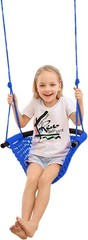 Kids Swing Seat, Blue Rope Set – Indoor & Outdoor Fun
