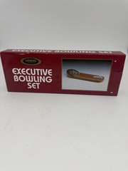VINTAGE MINI EXECUTIVE BOWLING SET GAME TOY BOXED