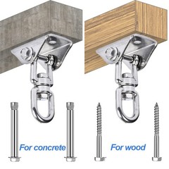 360° Swivel Swing Hangers for 1200lb Heavy Duty in 304 Stainless Steel, Swing…
