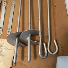 Vintage Sears Swing Slide Playset Ground Anchors Kit 70525