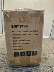 Baby Swing EVA Swing Hanging Basket Swing for Your Baby Kid Outdoor Blue