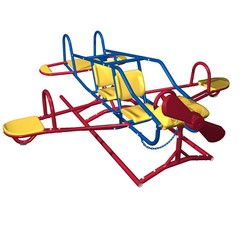 Lifetime Airplane Teeter Totter Ace Flyer 151110 Primary Color Double Play