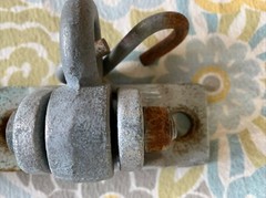 Lot Of 3 Heavy Duty Playset Swing set SWING HANGER 5-1/4”x2” base
