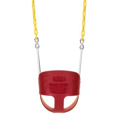 Heavy-Duty High Back Full Bucket Swing Seat | Coated Chains Fully Assembled |…