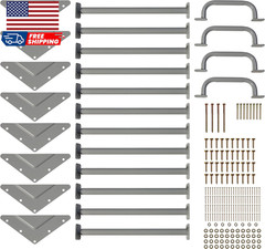 DIY Monkey Bars Kit 12 Pack Heavy Duty and Durable Do It Yourself Uv-Resistant