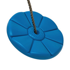 Rope Swing, Outdoor Adjustable Nylon Rope Disc Swing, Swing Set Accessory, Ages