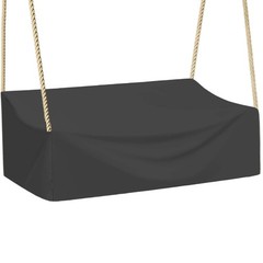 73in Hanging Porch Swing Cover Waterproof,Outdoor Porch Swing Cover for Patio…